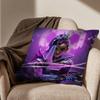 Игра Jetpack Cat Overwatch Sierra Sombra Наволочка Подходит Для Дивана Автомобиля Спальни Офиса Подушки Декоративная Наволочка
