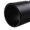 Stainless Steel Exhaust Tip 63mm/3.5"89mm Adjustable Universal Fit for Car SUV Single Rolled Edge Exhaust Pipe Tip with Bolt-On