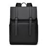 Large Capacity Commuter Backpack Men's Business Solid Color Backpack