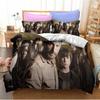 Walking Dead The Series Printed Duvet Cover Pillowcase Bedding Three Piece Set