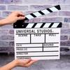 30 x 27cm Vlog Recording Photography Prop Cinema Clapboard TV Movie Video Scene Clapperboard