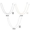 Fashion Lanyard Bead String Cylinder Eyeglass Necklace Strap Mask Chain Sunglasses Chain