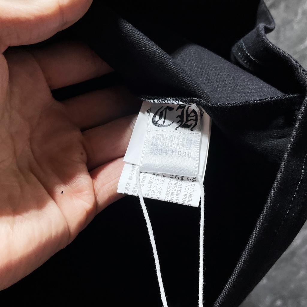 8550 CHROME HEARTS 2025 Летняя новая высококачественная хлопковая футболка с круглым вырезом, свободная, большого размера, для мужчин и женщин, парная футболка