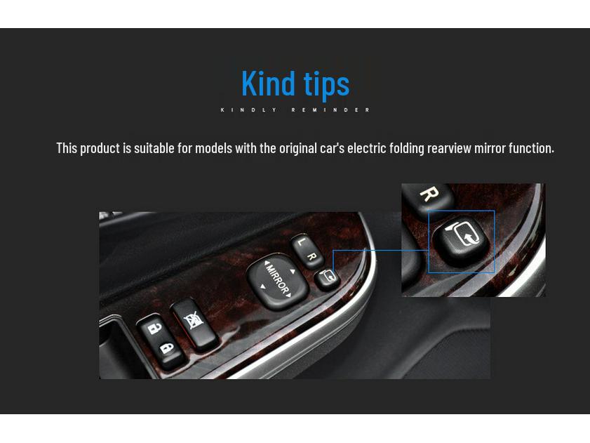 Infiniti G Series & Old Murano Rearview Mirror Auto-Folding Device