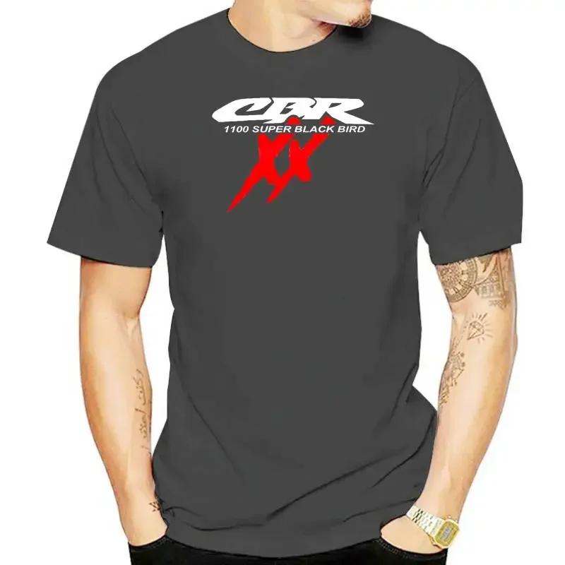 fashion mens t-shirt T Shirt Top Cbr 1Super Blackbird Xx T S Motorcycles Black And White T Shirt Cotton Unisex Tees MAN T-SHIRT