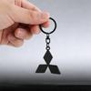 1pcs Car Style Metal Key Chain Accessories Pendant Key Ring For Mitsubishi ASX Lancer Pajero Outlander Colt Galant L200 Ralliart