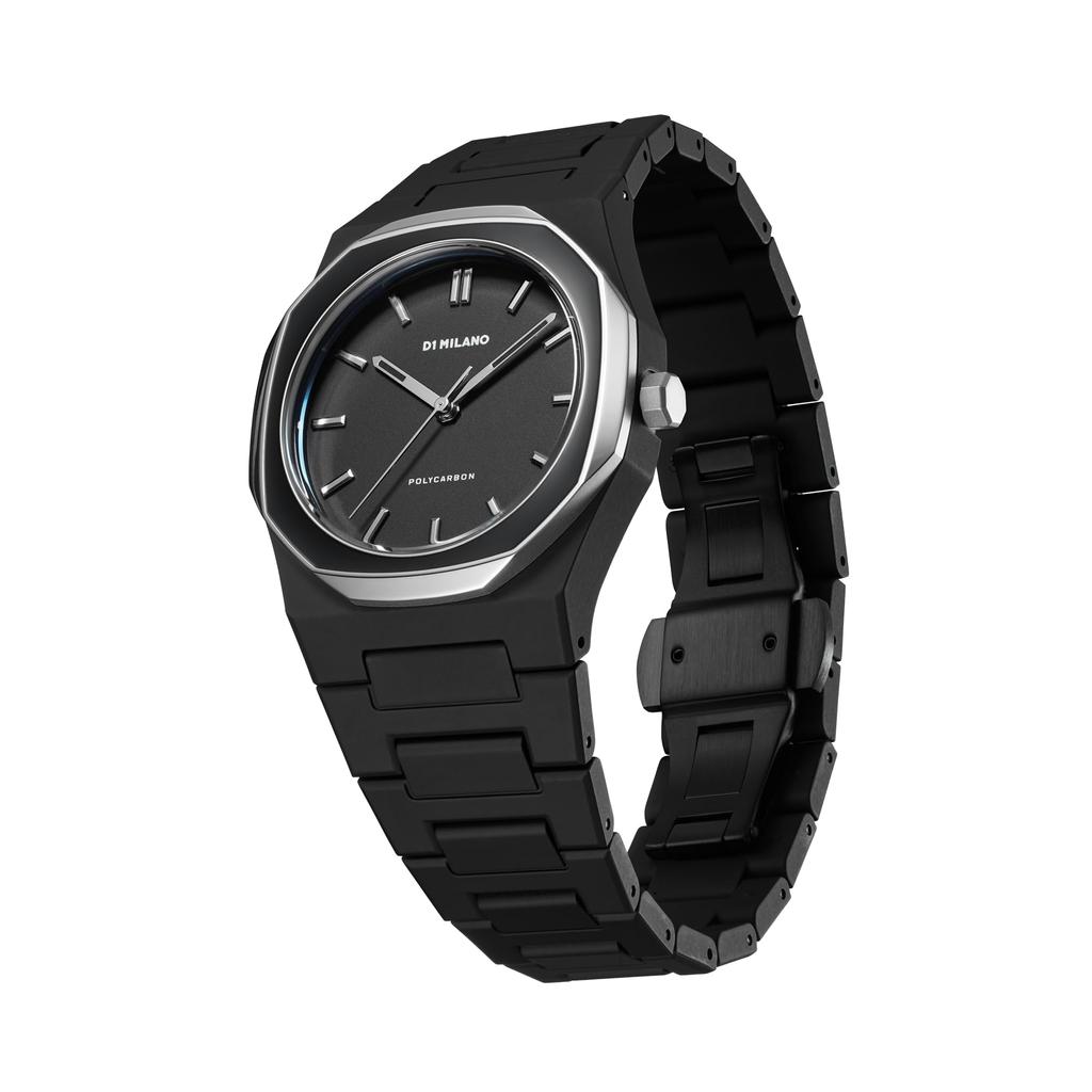 Authorized Distributor D1 Milano Watch PCBU13 Polycarbon Gunmesh 37mm [D1 MILANO] Men's Women's