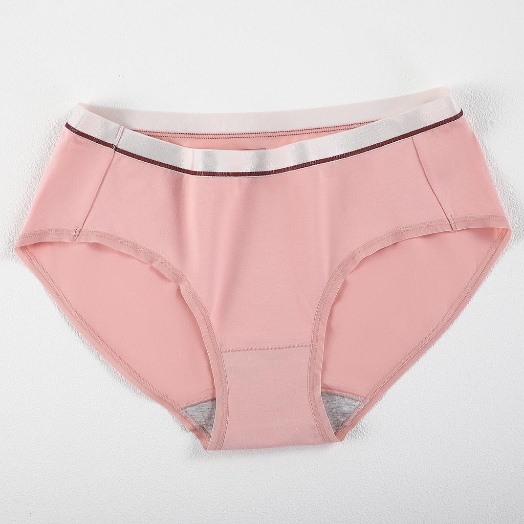 Women's Spring and Autumn Class 7A Anti Bacteria High Waist Stretch Waist Triangle Briefs
