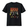 1996 Винтажная футболка группы Kiss Большой размер Дизайн тура Alive Worldwide винтажная Стильная удобная унисекс homme