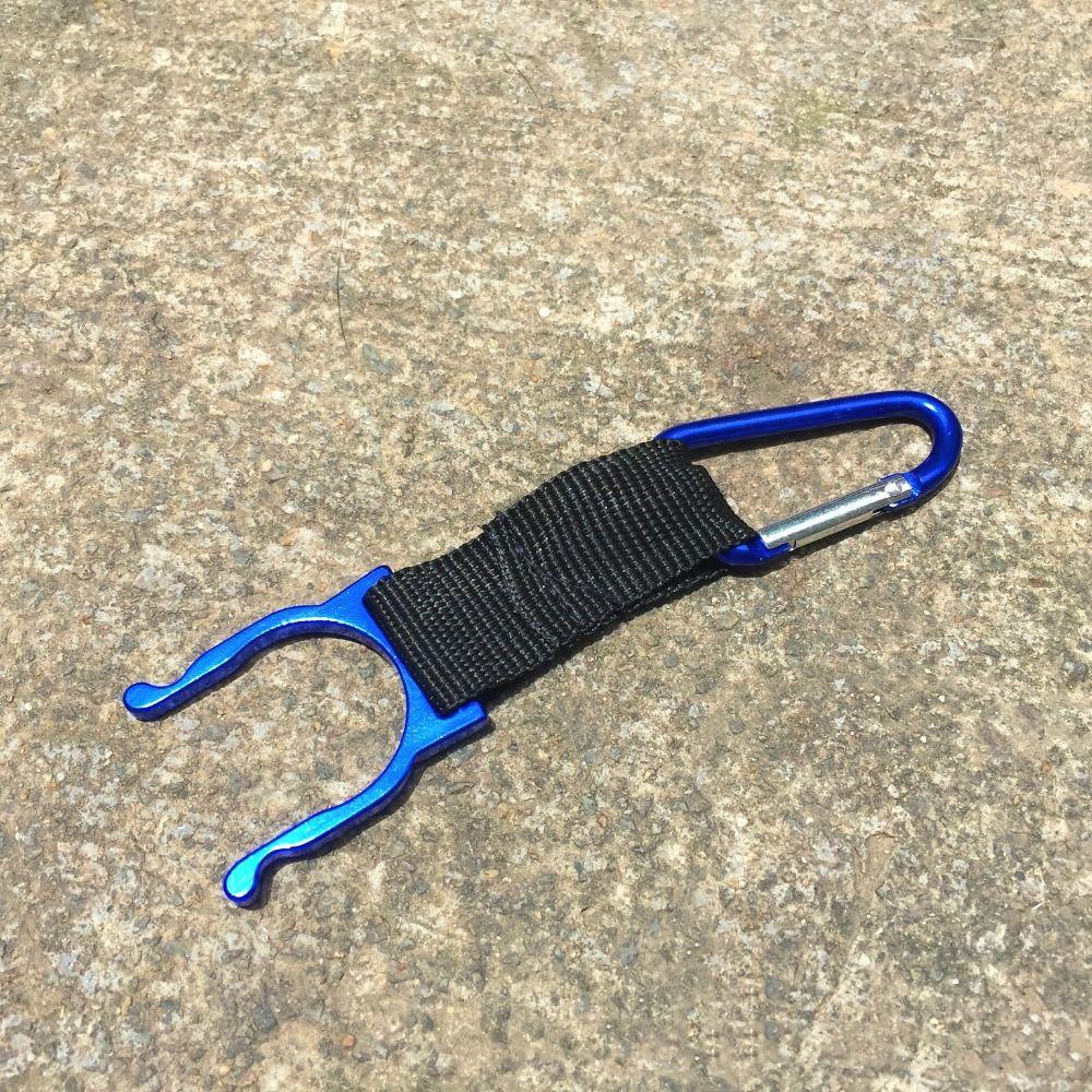 Карабин Крюк для переноски Держатель для чайника Вешалка для рюкзака Зажим для бутылки с водой Крючок для выживания на природе