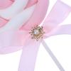 Hairpin Accessories Plating Pearl Buckle Apparel Sewing Snowflake Buttons Rhinestone Button