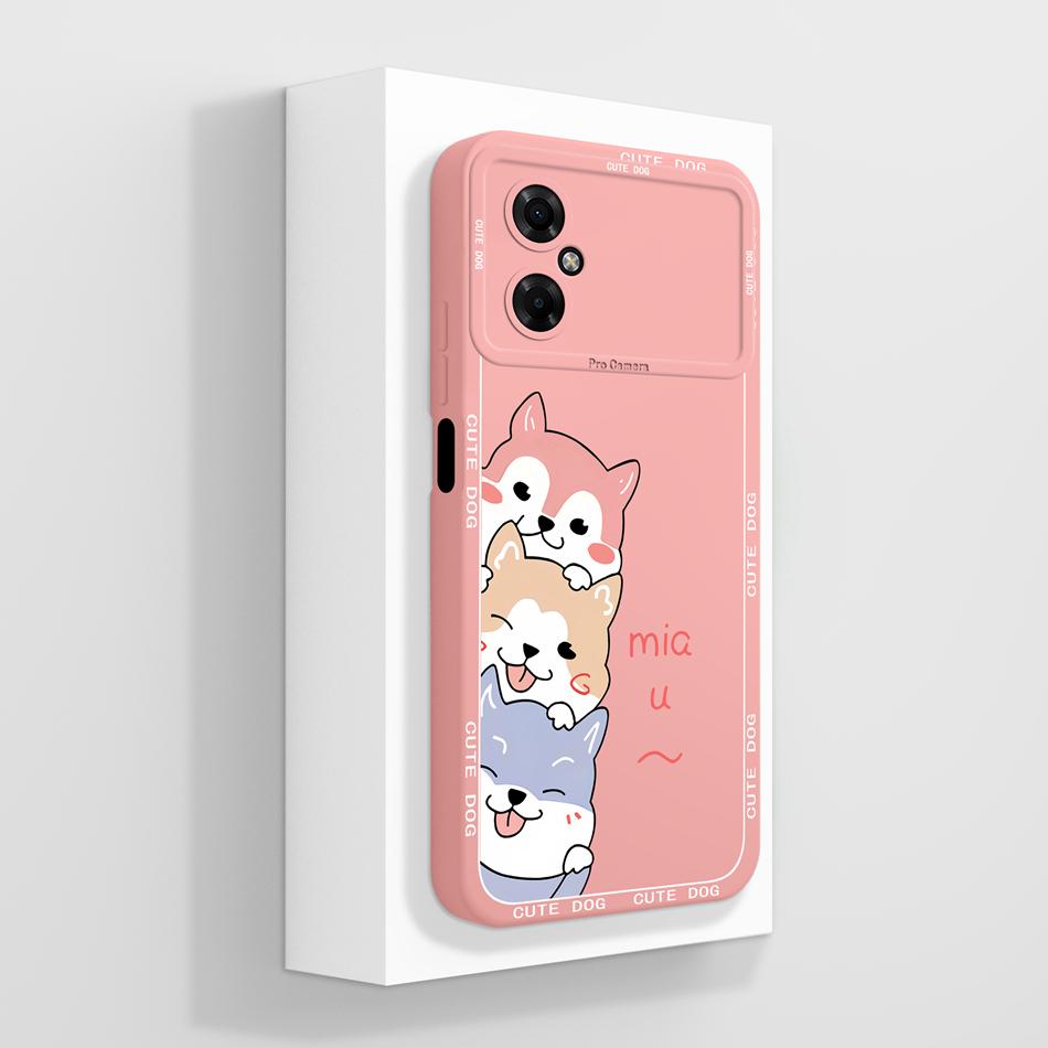 For Poco M4 Pro Case Advanced Butterfly Phone Cover For Xiaomi Poco M 4 Pro 4G 5G Liquid Silicone Camera Protection Back Covers