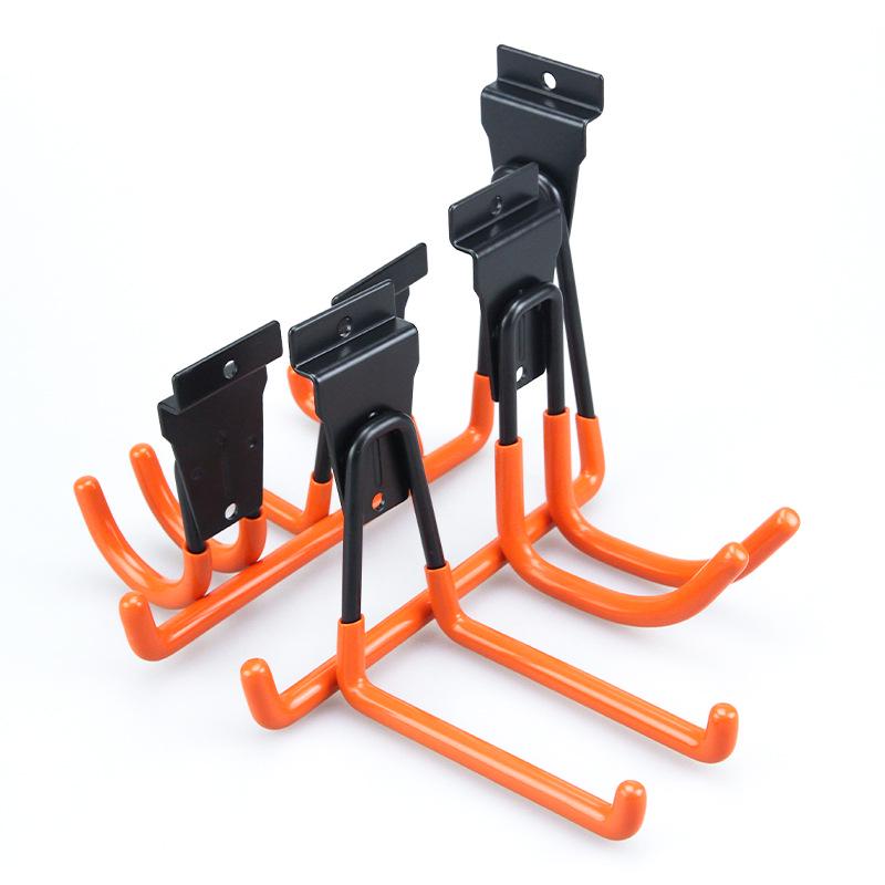 Металлические крючки для перфорированной панели для хранения в гараже и на складе