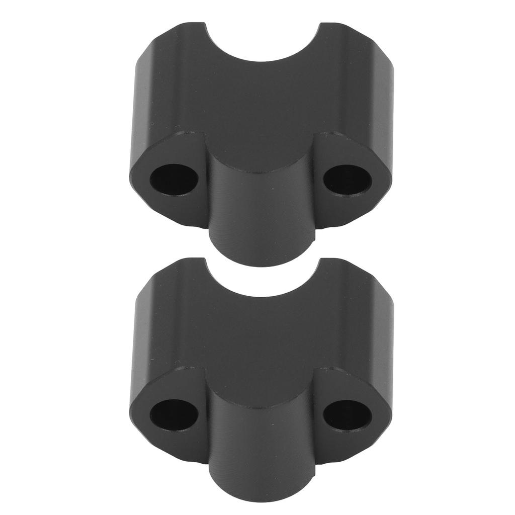 Pair of 7/8in Motorcycle Handlebar Riser 30mm Height Increasing Handle Bar Mount Clamp Riser for 650