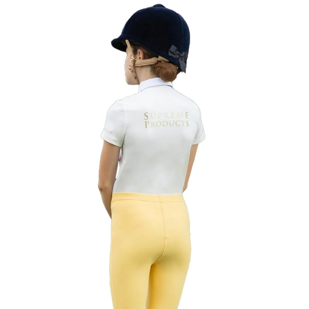 Supreme Products Childrens/Kids Champion Show Rider Button Short-Sleeved Competition Shirt