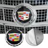 14,2 см для Escalade 2007 2008 2009 2010 2011 2012 2013 2014 Автомобиль Передняя решетка радиатора Центральный значок Наклейка Аксессуары