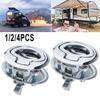 Stainless Steel Latch Latch Boat Embedded Flush Pull Hatch Slam Latch 1Pc