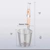 304 Stainless Steel Noodle and Soup Skimmer, Vegetable Strainer, Hot Pot Skimmer, Fine Mesh Strainer.