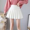 Female Spring Summer Korean Skirt Shorts Women High Waist Sexy Mini Skirt School Short Pleated Kawaii Japanese Skirt