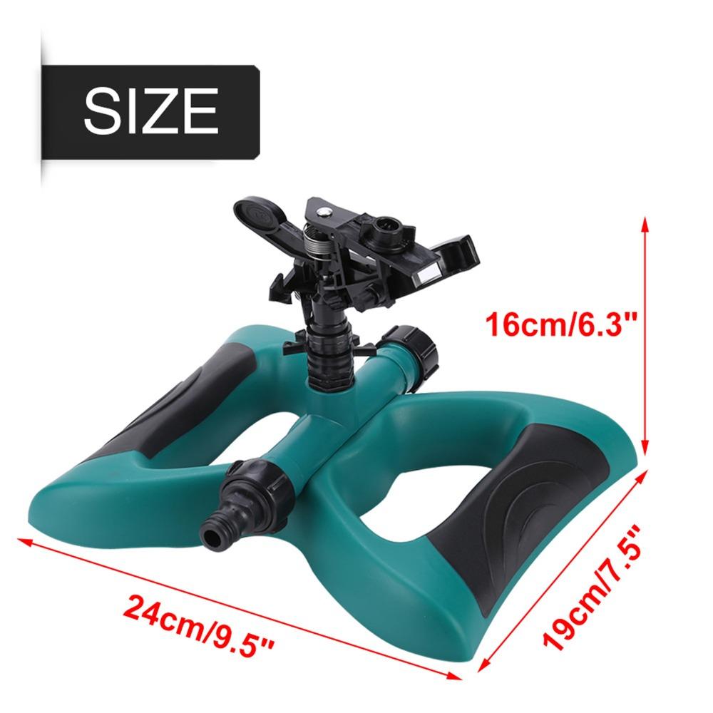 ABS Water Sprinkler 360 Degree Irrigation Sprinkler Rotating Irrigation Sprinkler Garden Watering