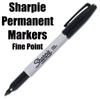 Sharpie Black Fine Point Permanent Marker 30001