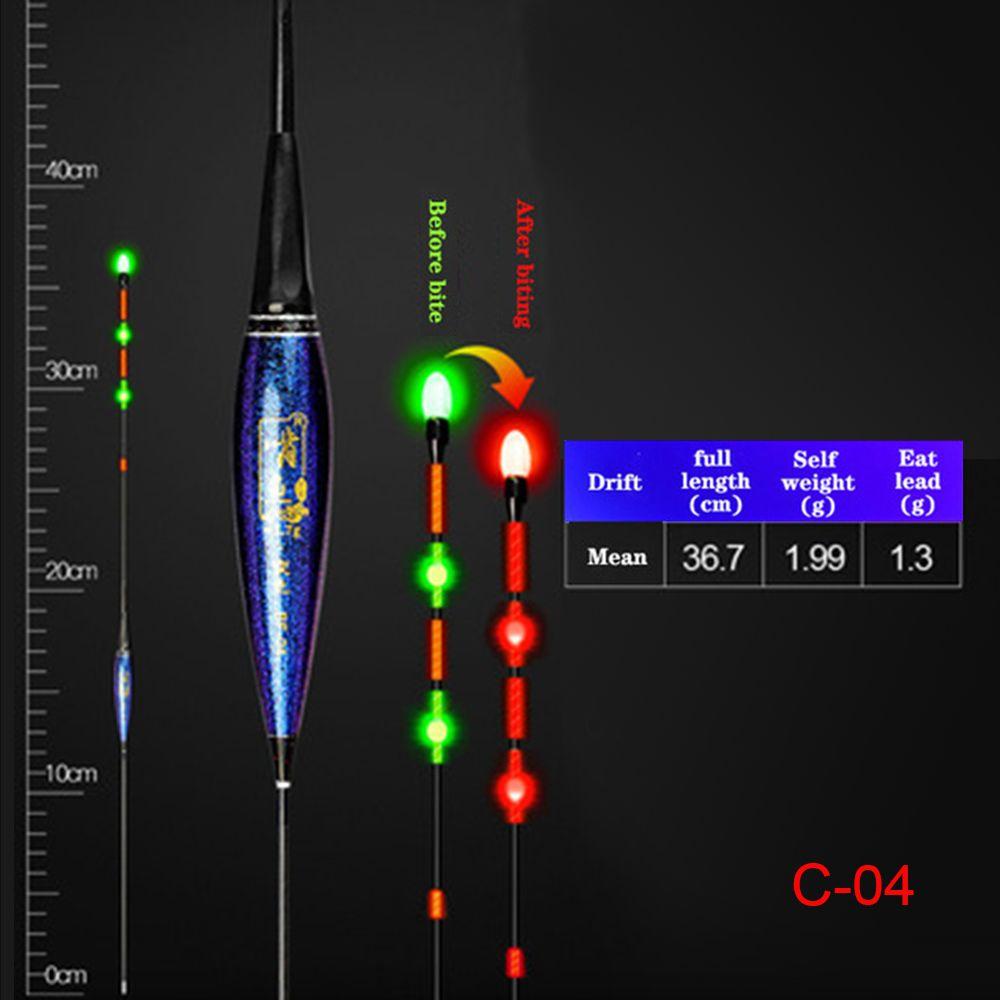 Tail Slip Drift Tube Indicator Electronic Fishing Lure Light Stick Floats Bite Alarm Floats Bobbers