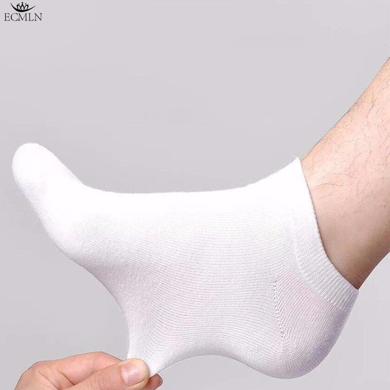 5 пар женских белых и черных носков до щиколотки, женские носки, дышащие спортивные носки, однотонные носки-лодочки, удобные полиэстеровые носки