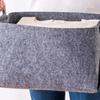 Folding Detachable Felt Dirty Clothes Towel Storage Basket Box Sundries Organizer