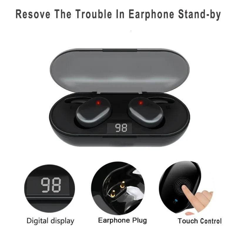 Y30 TWS Wireless Bluetooth headset 5.2 Wireless headphones Earbuds In-ear Noise Reduction Waterproof Headphones for allphones
