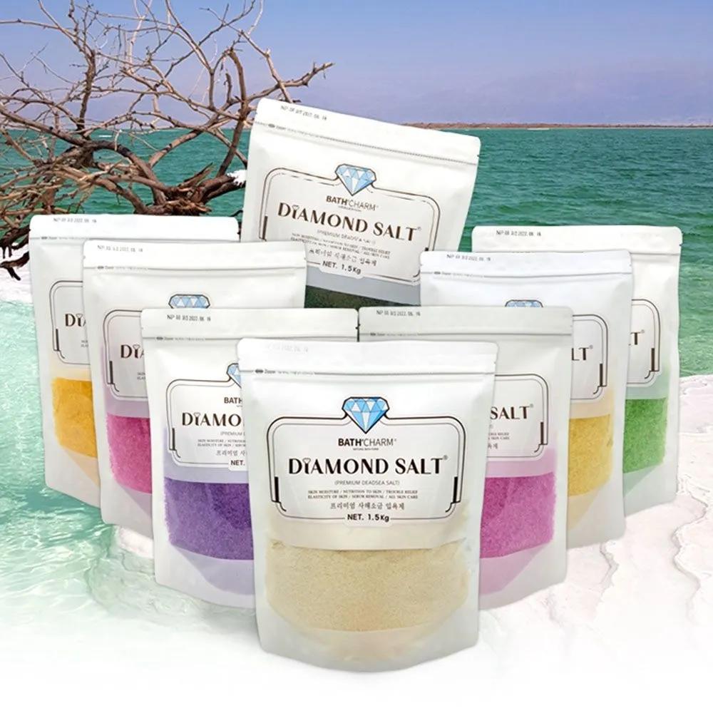 BATHCHARM Соль Мертвого моря 1.5 кг Соль для ванн Соль для ванн Ванна для половины тела Ванна для ног