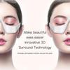 3D Электрические Массажные Очки для Глаз EMS Микроток Красный Свет Снятие Усталости Уменьшение Морщин Удаление Темных Кругов