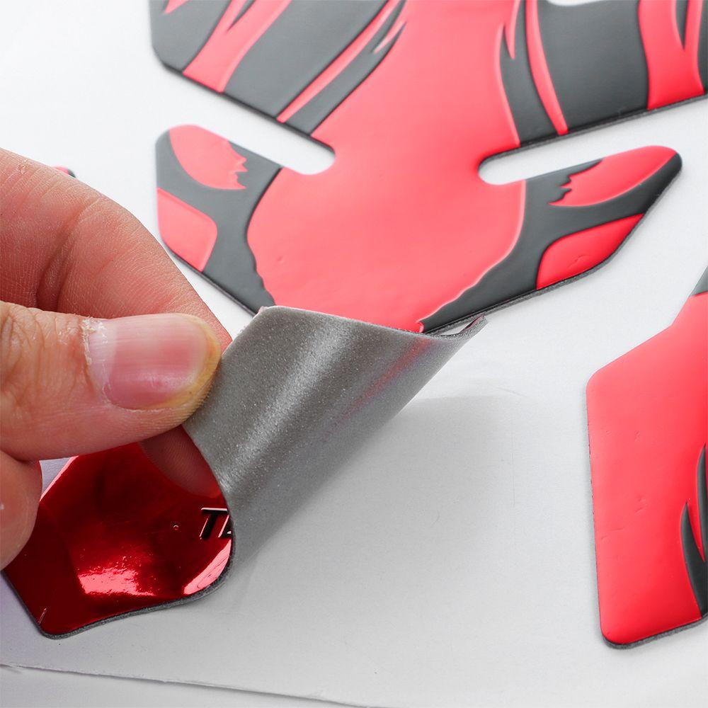For Honda Yamaha Fishbone Tankpad Sticker Sticker Cover 3D Tank pad Stickers Oil Gas Protector
