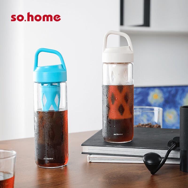 Стеклянная бутылка Sohome 540 мл для заваривания холодного чая