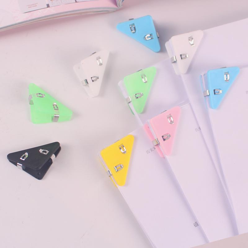 Треугольный зажим: Угловой держатель для книг Anti-Roll для домашних заданий студентов