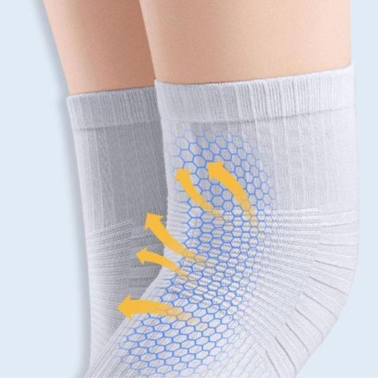 1 Pair Sports Knee Compression Sleeve Non-slip Breathable Stretch Men Women Fitness Running