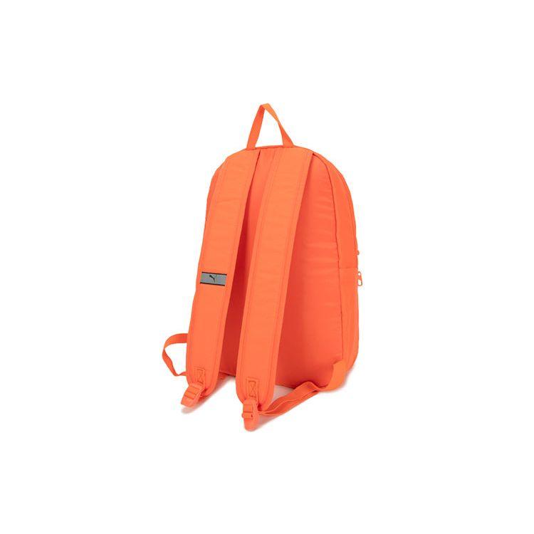 Puma School Sports Casual Fabric Backpack Unisex Backpack Orange 079943-07