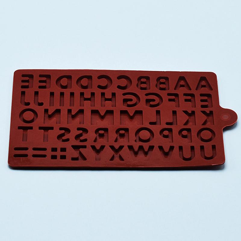 1 шт. силиконовые формы для выпечки шоколада с 26 буквами, сделай сам, украшение торта, кухонные принадлежности