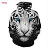 Animal Hoodies Sweatshirt Men Funny 3D Tiger Lion Fashion Plus Size Printed Hoodie Men Women Pullovers