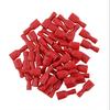 100pcs Female+Male Spade Insulated Electrical Crimp Terminal Connector Red