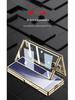 Прозрачный гальванизированный жесткий чехол Samsung Z Fold7 - Защитный складной дизайн с точной резкой