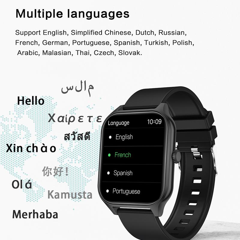 2023 Новые Смарт-часы с Bluetooth-вызовом для мужчин и женщин, для сна, сердечного ритма, кровяного давления, спортивные умные часы, модные женские умные часы для женщин