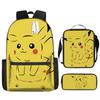 Школьный сезон Студент Школьная сумка Покемон Рюкзак Pokémon Мультяшная сумка Пенал
