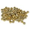300 Golden Alphabet Beads
