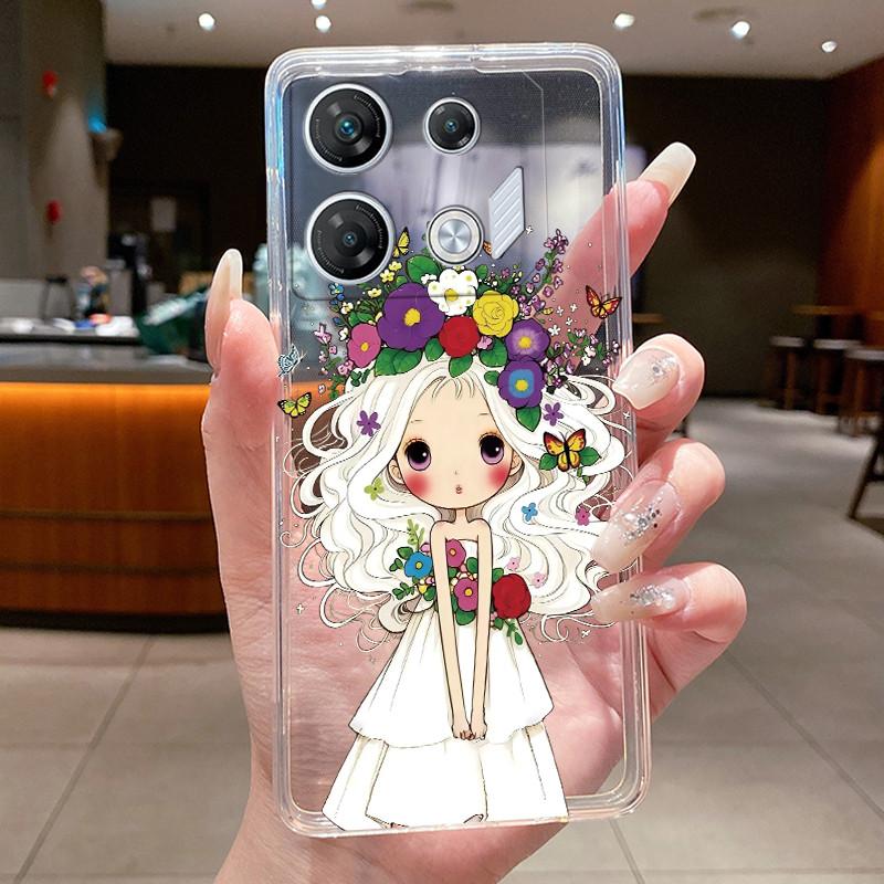 Чехол для infinix GT 10 Pro Роскошный Дракон Милый Крутой Мальчики Девочки Прозрачный Чехол для Телефона Задняя Крышка infinix GT10 Pro GT10Pro Корпус