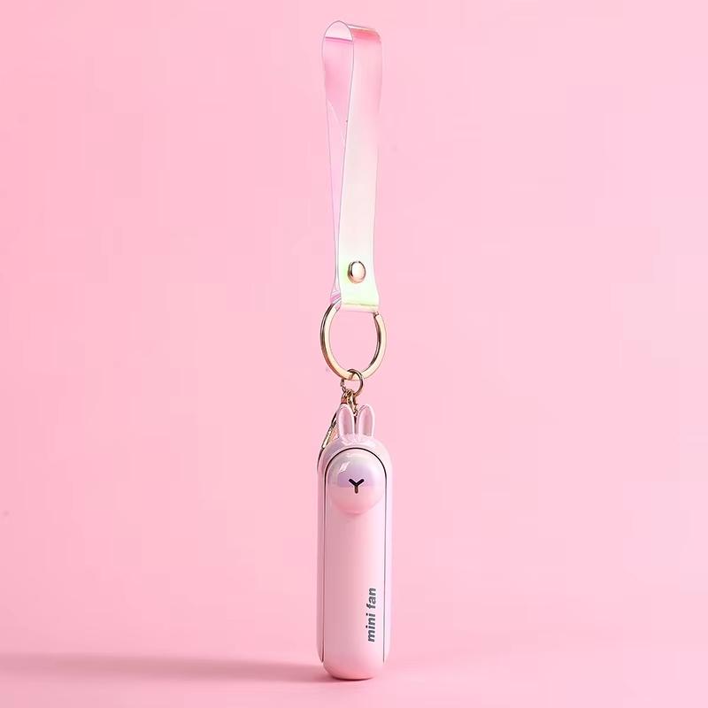 Cute Mini Fan Portable Hand Fold Bedside Office USB Charge Battery Table Desk Cooling USB Cooling Folding Handheld Fan