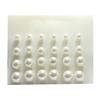 12 Pairs Party Ear Studs Faux Pearl Round Earrings