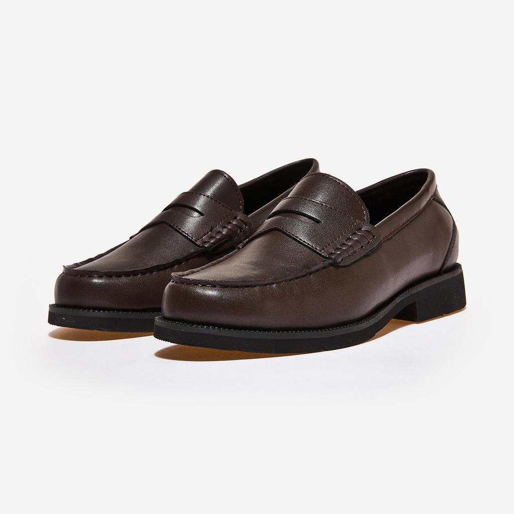 HAWKINS Лоферы Luca [HB90041-DK.BROWN]