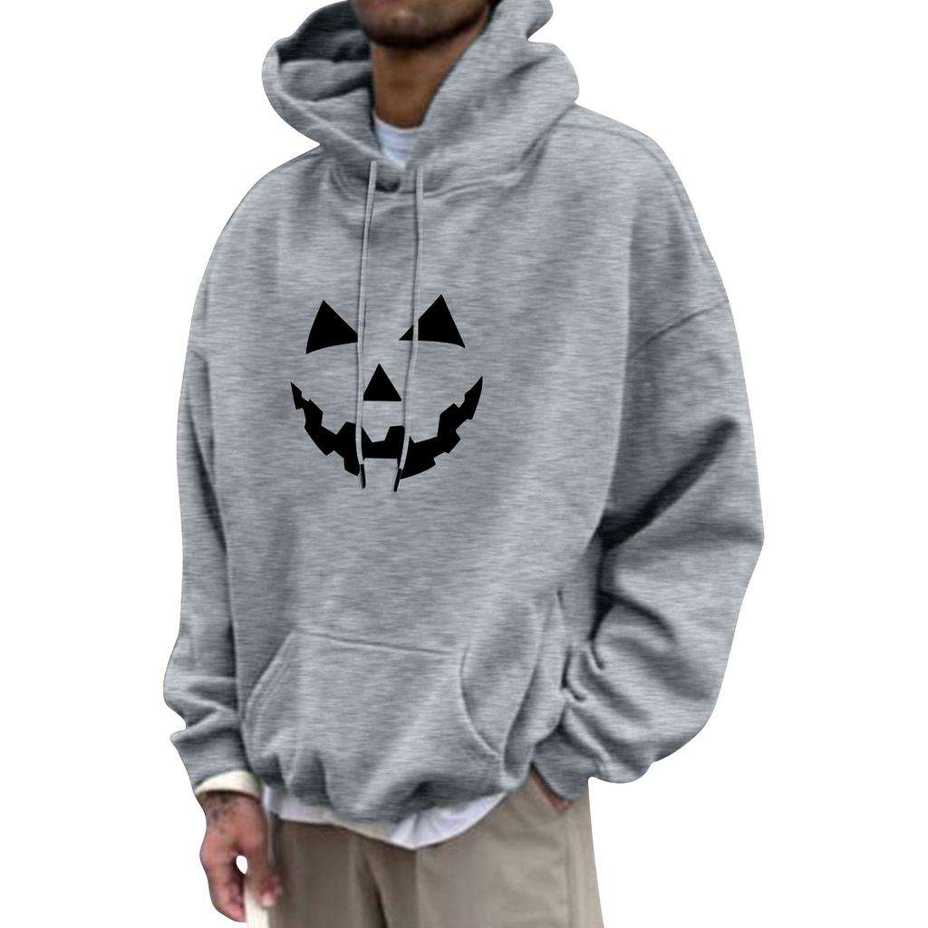 Unisex Casual Fashion Top With Drawstring Hoodie And Printed Sweatshirt