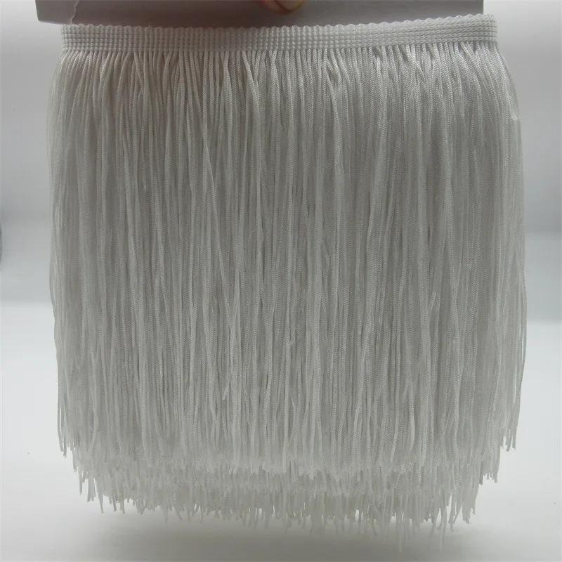 20Cm Wide Polyester Row Beard Latin Dance Fringed Lace Diy Clothing Accessories