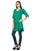 Bollywood Tunic Solid Kurta Indian Designer Women Ethnic Kurti Cotton Top